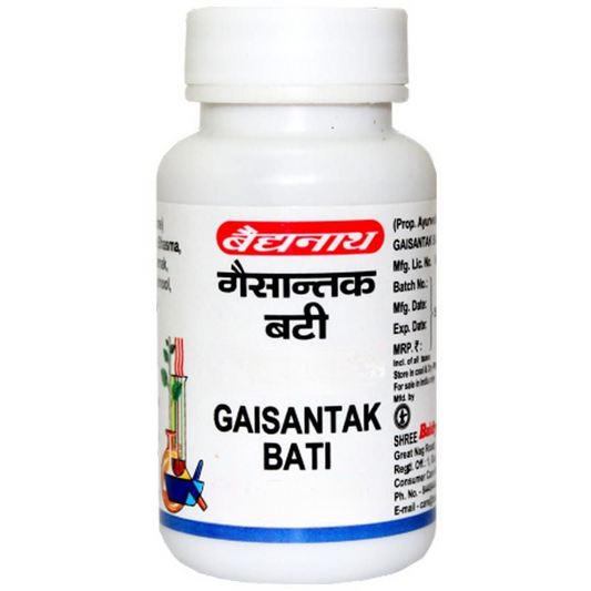 Baidyanath Gaisantak Bati - 100 Tablets (Pack of 2)