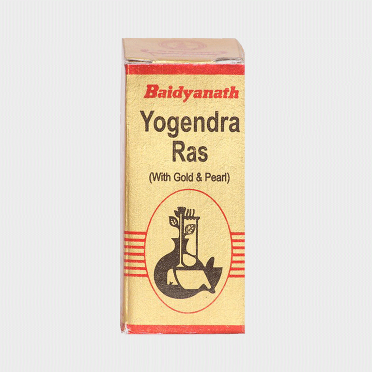 Baidyanath Nagpur Yogendra Ras with Gold & Pearl - 10 tabs