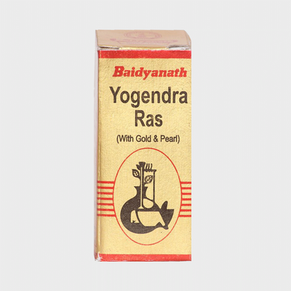 Baidyanath Nagpur Yogendra Ras with Gold & Pearl - 10 tabs