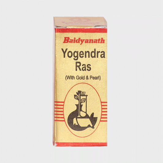 Baidyanath Nagpur Yogendra Ras with Gold & Pearl - 10 tabs