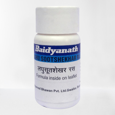 Baidyanath Laghu Sutshekhar Tablets - 40 tabs (North Packing)