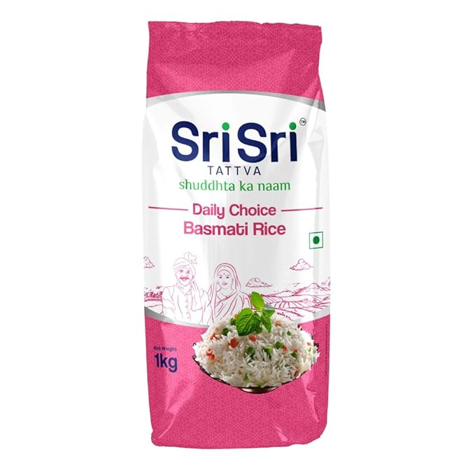 Sri Sri Tattva Daily Choice Basmati Rice - 1 kg