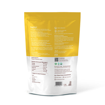 Pure & Sure Organic Bengal Gram - 500 gm