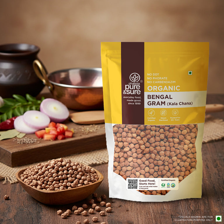 Pure & Sure Organic Bengal Gram - 500 gm