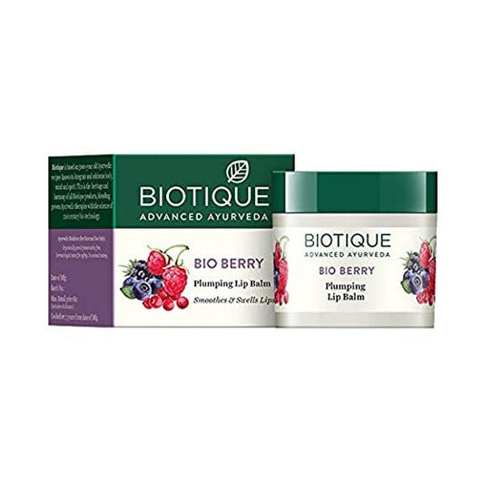Biotique Advanced Ayurveda Bio Berry Plumping Lip Balm - 12 gm