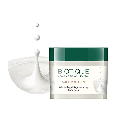 Biotique Advanced Ayurveda Bio Milk Protein Whitening & Rejuvenating Face Pack - 50 gm