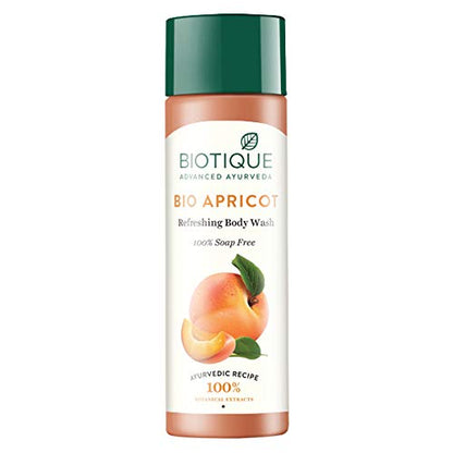 Biotique Bio Apricot Refreshing Body Wash - 190 ml