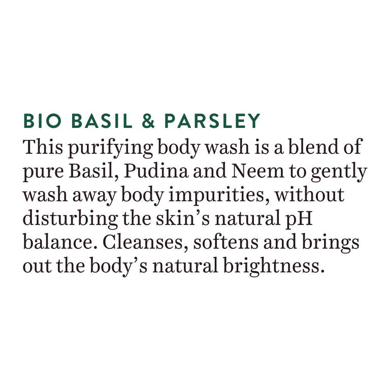 Biotique Bio Basil & Parsley Revitalizing Body Wash - 200 Ml