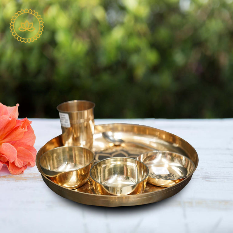 Bronze Thali Set