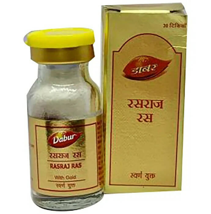 Dabur Rasraj Ras with Gold Tablets - 10 tabs