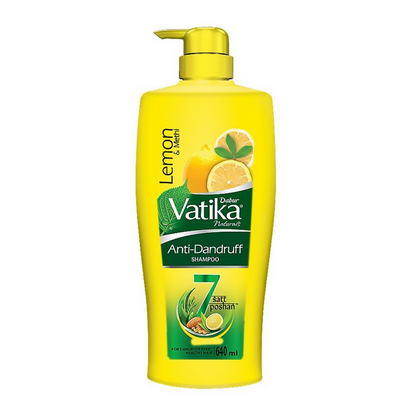 Dabur Vatika Naturals Anti Dandruff Shampoo - 640 ml