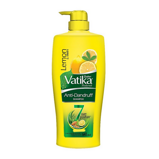 Dabur Vatika Naturals Anti Dandruff Shampoo - 640 ml