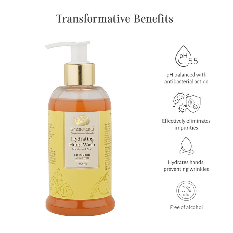 Shankara by Sri Sri Tattva Hydrating Hand Wash - 250 ml