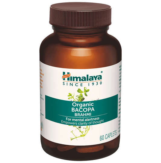 Himalaya Herbals Organic Bacopa Brahmi Caplets - 60 caps
