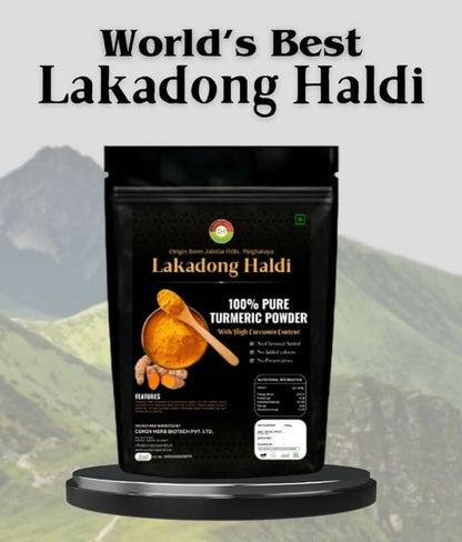 Cordy Herb Lakadong Turmeric Powder - 100 gm