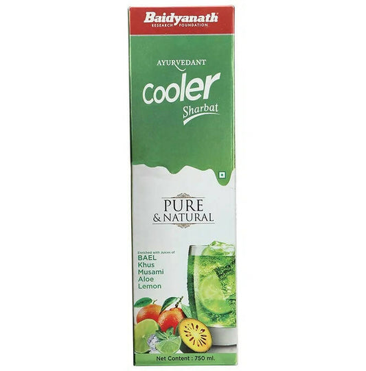 Baidyanath Jhansi Ayurvedant Pure & Natural Cooler Sharbat - 750 ml