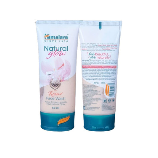 Himalaya Herbals Natural Glow Kesar Face Wash - 50 ml