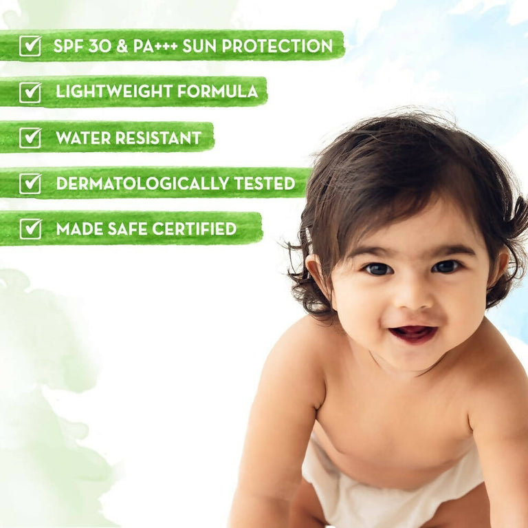 Mamaearth Milky Soft Mineral Based Sunscreen SPF 30 & PA+++ With Oats, Milk and Calendula - 80 gm