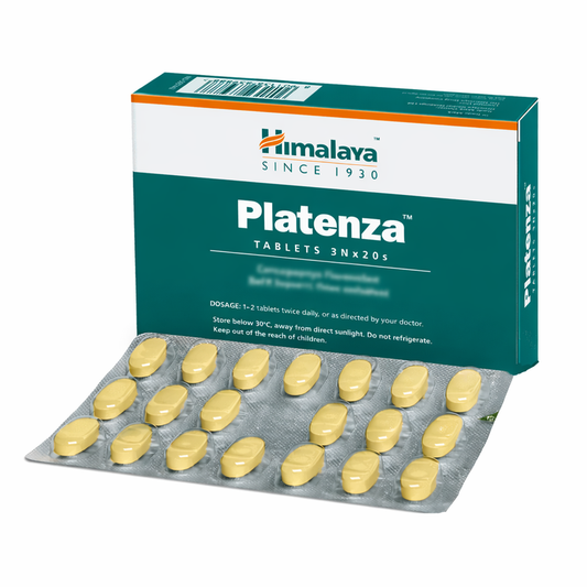 Himalaya Herbals Platenza Tabs - Pack of 1 - 60 tabs