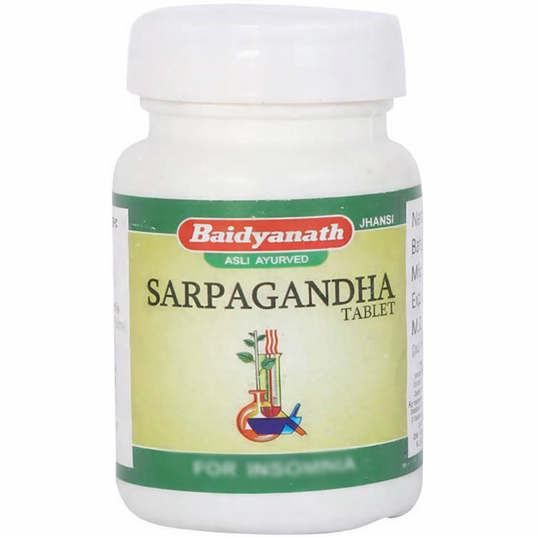 Baidyanath Jhansi Sarpagandha Tablets - 50 tabs