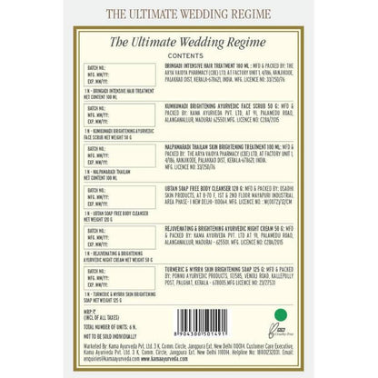 Kama Ayurveda The Ultimate Wedding Regime - 545 gm