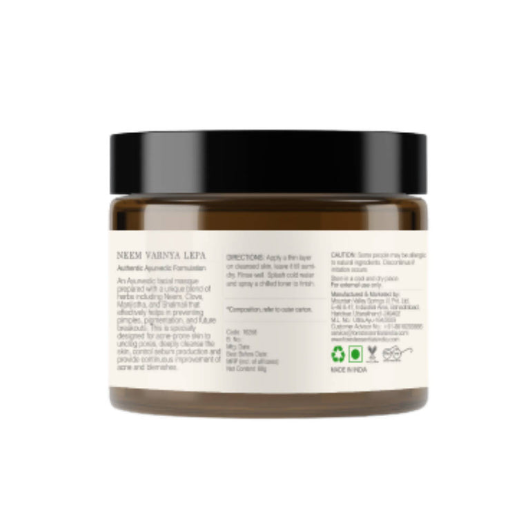 Forest Essentials Neem Varnya Lepa (Facial Masque) - 60 gm