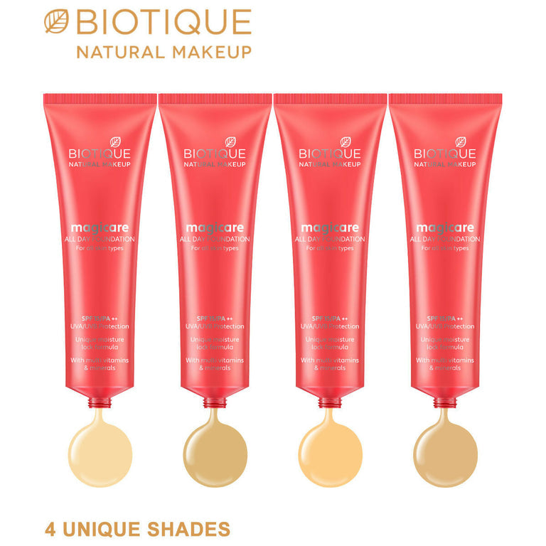 Biotique Magicare All Day Foundation SPF 15 - Sand - 30 ml
