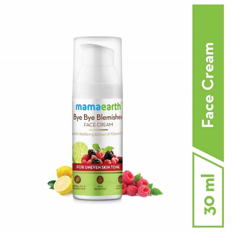 Mamaearth Bye Bye Blemishes Face Cream For Uneven Skin Tone - 30 ml - Pack of 1