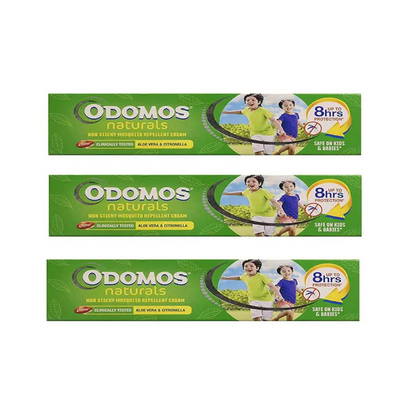 Dabur Odomos Naturals Non-Sticky Mosquito Repellent Cream - 50 gm - Pack of 1