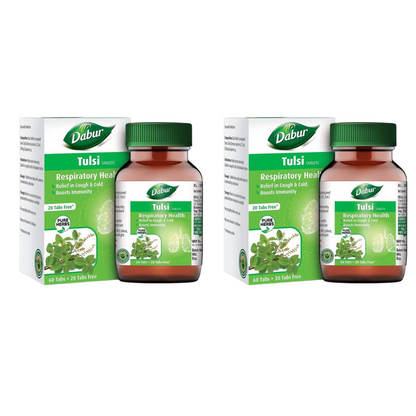 Dabur Tulsi Tablets Respiratory Health - Pack of 1
