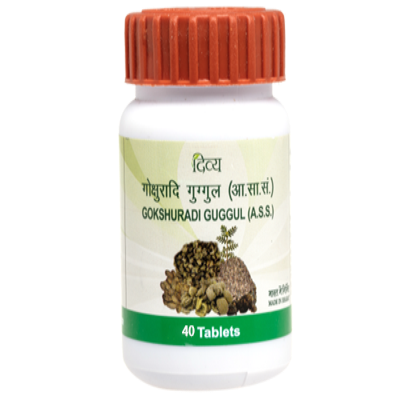 Patanjali Divya Gokshuradi Guggul - 40 tabs - Pack of 1