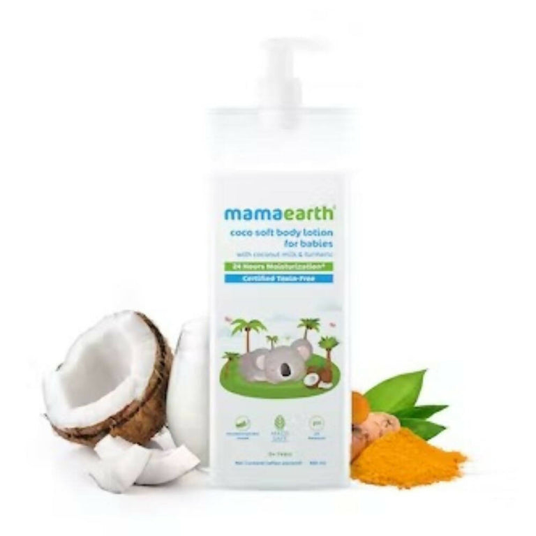 Mamaearth Coco Soft Body Lotion with Coconut Milk & Turmeric for Babies - 400 ml