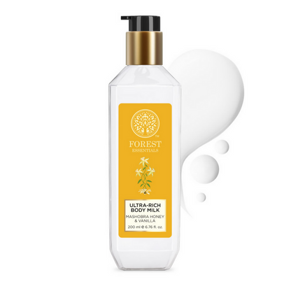 Forest Essentials Ultra Rich Body Milk Mashobra Honey & Vanilla Body Lotion - 50 ml