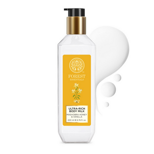 Forest Essentials Ultra Rich Body Milk Mashobra Honey & Vanilla Body Lotion - 50 ml