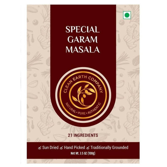 Clean Earth Special Garam Masala Powder - 100 gm