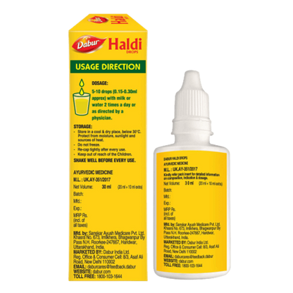 Dabur Haldi Drops Immunity Booster - 30 ml