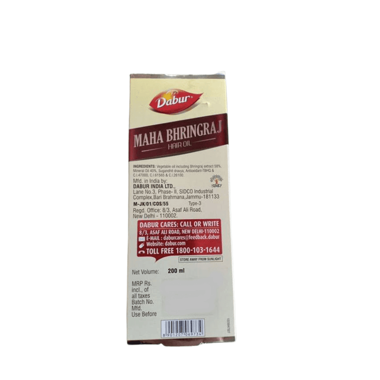 Dabur Maha Bhringraj Hair Oil - 200 ml