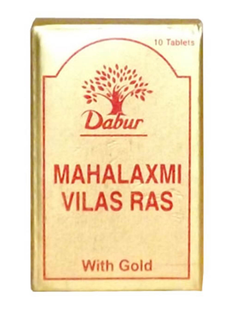 Dabur Mahalaxmi Vilas Ras With Gold - 10 Tabs