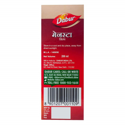Dabur Mensta Syrup - 200 ml