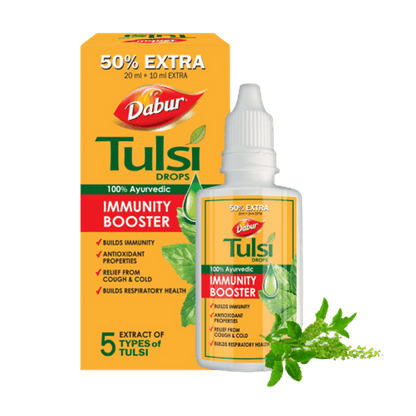Dabur Tulsi Drops - 30 ml - Pack of 1