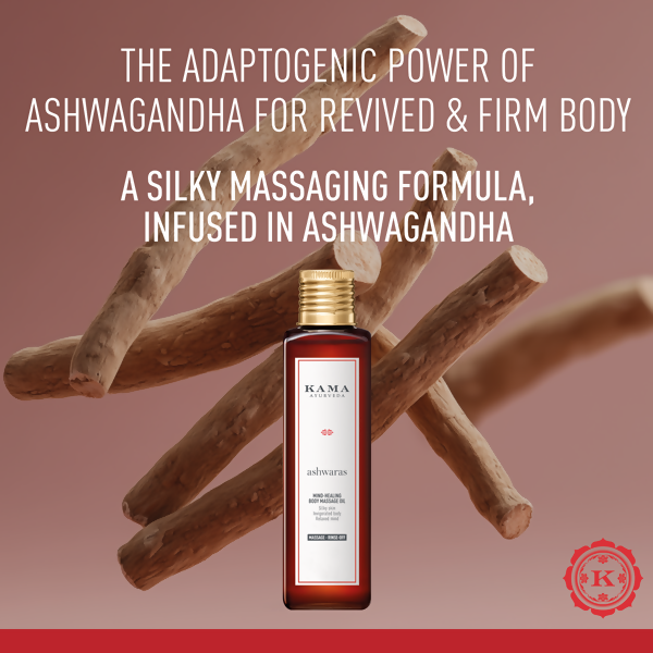 Kama Ayurveda Ashwaras Body Massage Oil - 200 ml