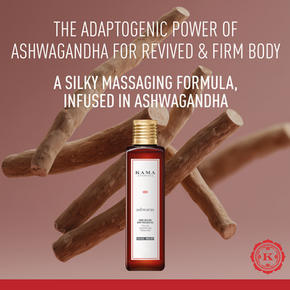 Kama Ayurveda Ashwaras Body Massage Oil - 200 ml