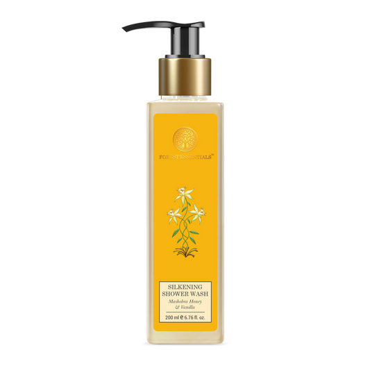 Forest Essentials Travel Size Silkening Shower Wash Mashobra Honey & Vanilla - 50 ml