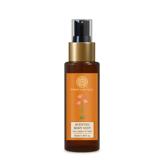 Forest Essentials Scented Body Mist Lime Saffron & Oudh - 50 ml