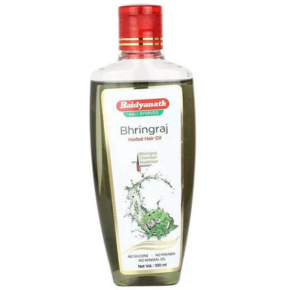 Baidyanath Jhansi Bhringraj Herbal Hair Oil - 100 ml