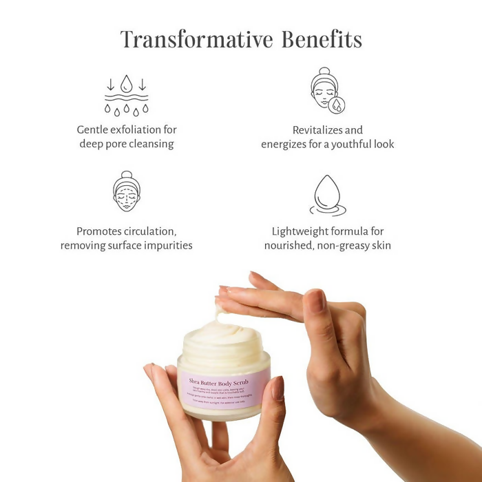 Shankara by Sri Sri Tattva Shea Butter Body Scrub - 70 gm