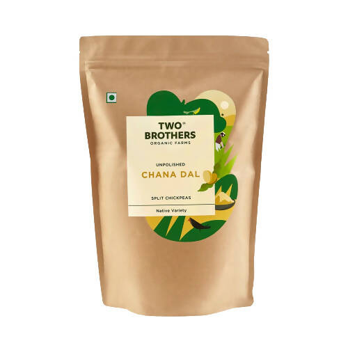 Two Brothers Organic Farms Chana Dal (Split Chickpea), Unpolished - 1 kg