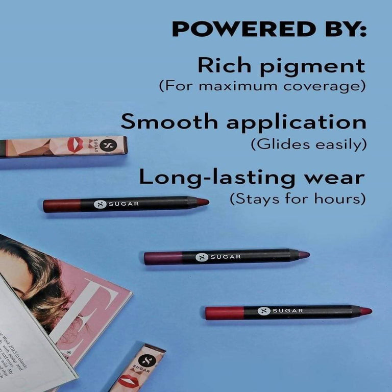 Sugar Matte As Hell Crayon Lipstick - Brandy Harrington (Rusty Reddish Pink)