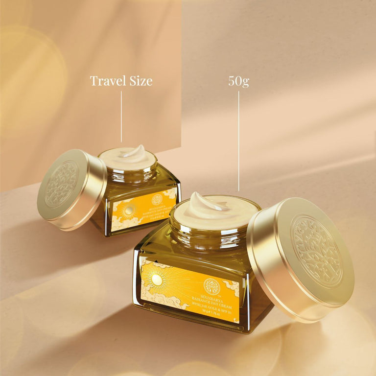 Forest Essentials Soundarya Radiance Cream With 24K Gold & SPF 30 - 15 gm