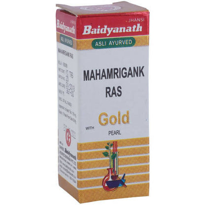 Baidyanath Jhansi Mahamrigank Ras (With Gold & Pearl) Tablets - 5 Tabs